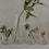 Vase made of glass small Love (PU = 6 pieces)
