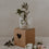Vase moyen en verre Hello (UE = 6 Pièces)