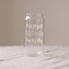 Tall drinking glass Happy Things (PU = 6 pieces)