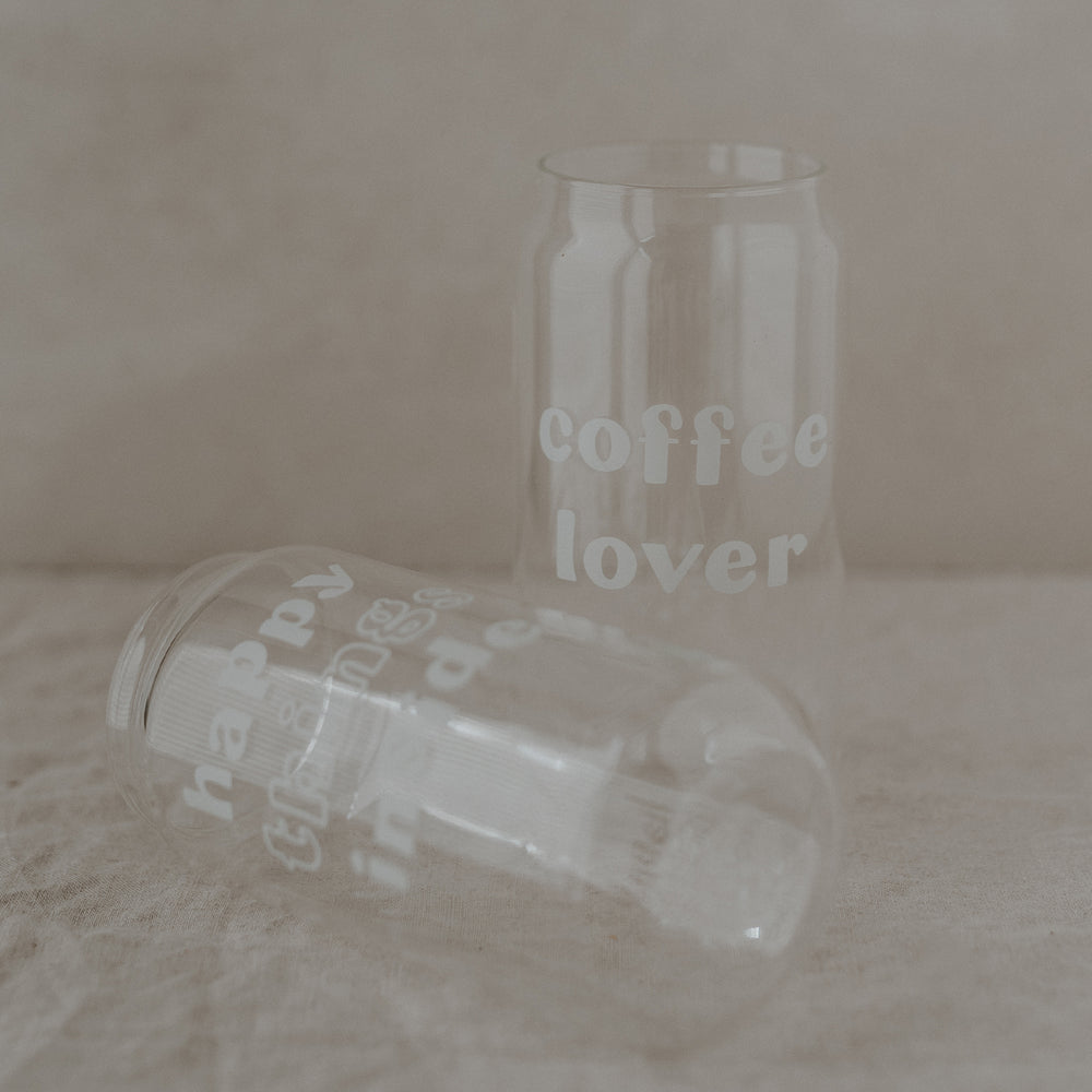 Tall drinking glass Coffee Lover (PU = 6 pieces)