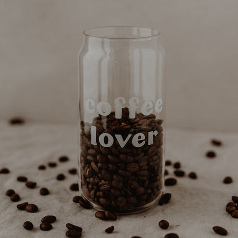 Tall drinking glass Coffee Lover (PU = 6 pieces)
