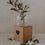 Vase aus Glas mittel Hase (VE = 6 Stk)