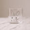 Drinking glass rabbit black (PU = 4 pieces)