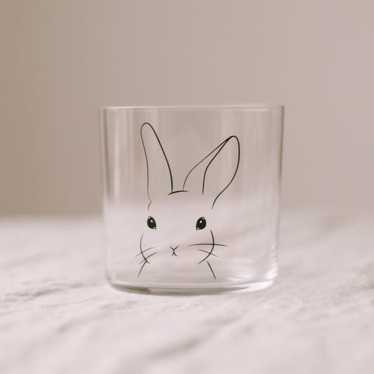 Verre à boire lapin noir (UE = 4 Pièces)