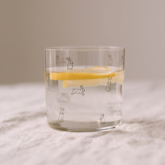 Verre à boire lapin noir (UE = 4 Pièces)