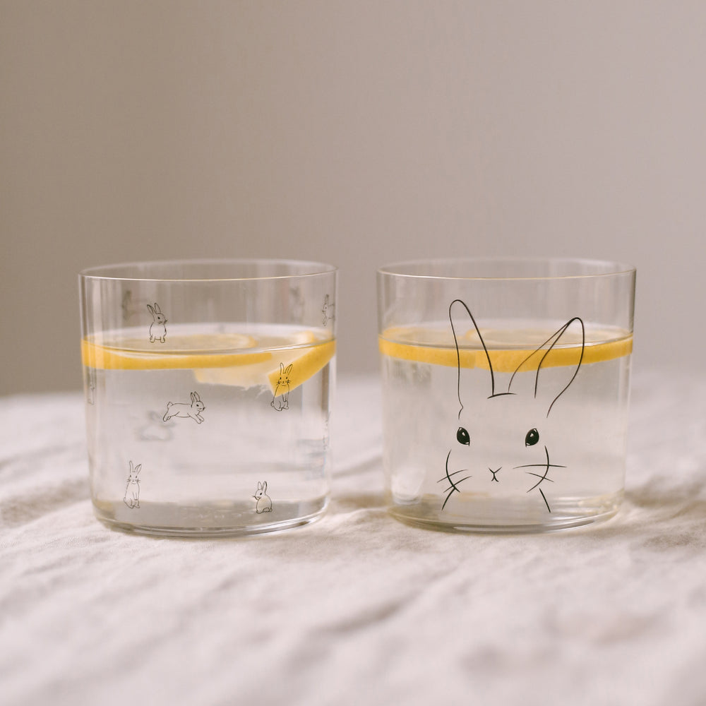 Verre à boire lapin noir (UE = 4 Pièces)
