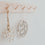 Couronne en bois Lebe Liebe Lache (UE = 8 Pièces)