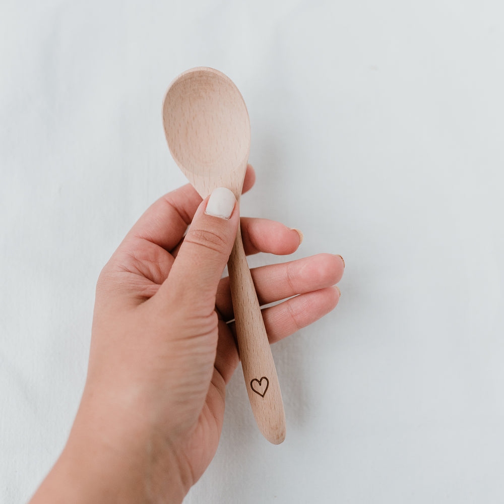 Holzlöffel im 4er Set (VE = 8 Stk)