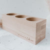 Wooden Block Heart (PU = 3 pieces)