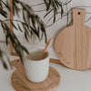 Mini planches à découper Kleinigkeit en chêne en lot de 2 (UE = 5 Ensembles)