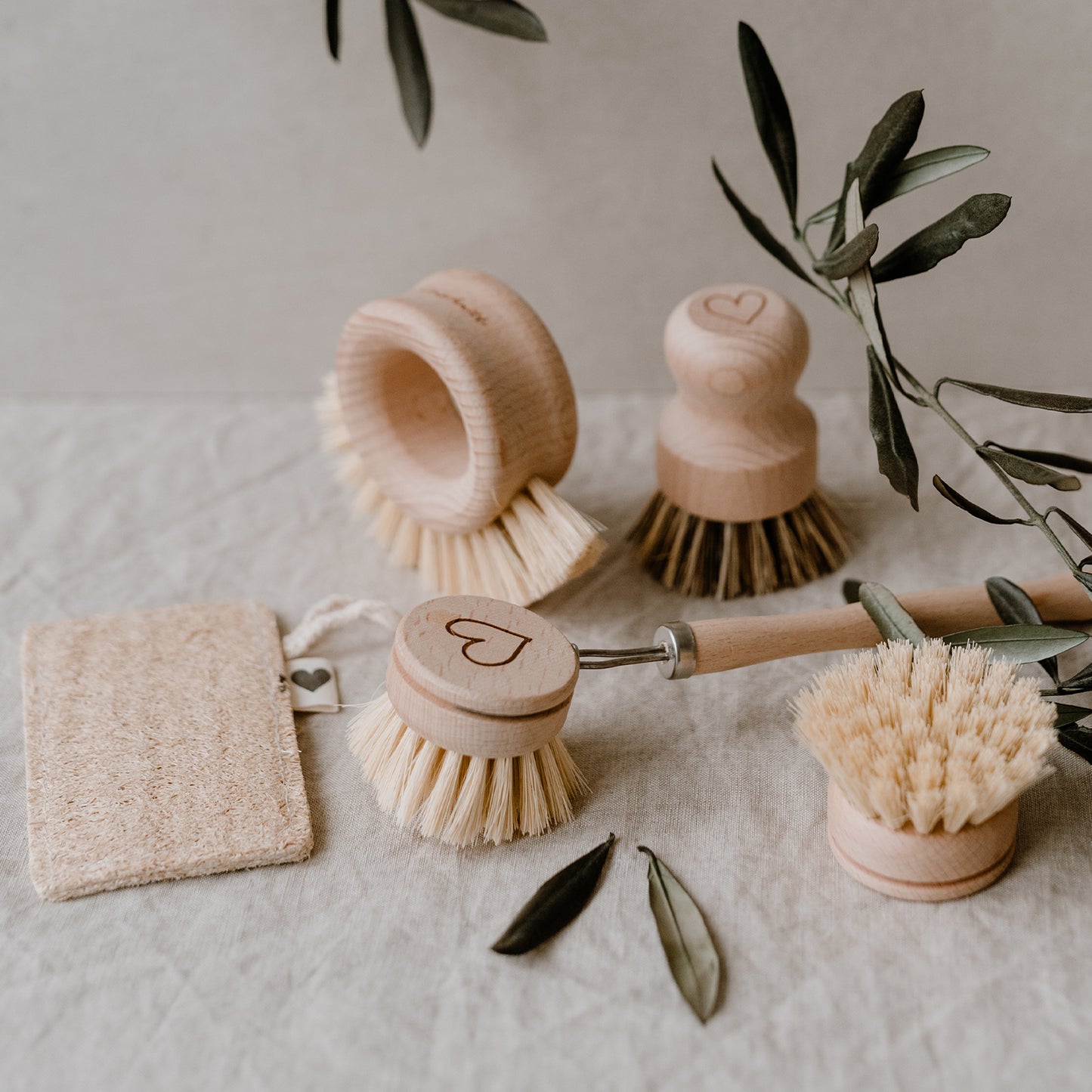 Dishwashing brushes in a set of 5 (PU = 6 pieces)