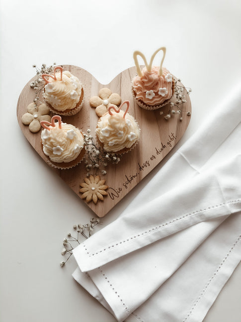 Breakfast board heart (PU = 5 pieces)