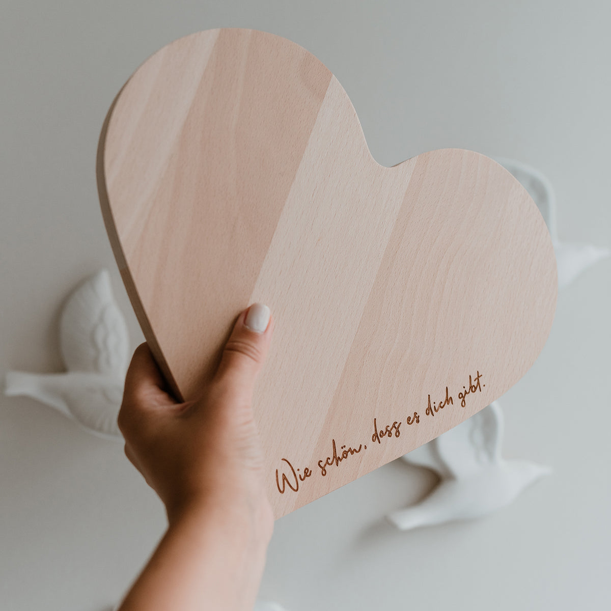 Breakfast board heart (PU = 5 pieces)