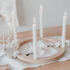 Adventskranz aus Eiche 36 cm (= 3 Stk)
