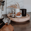 Oak Turning Plate heart 28cm (PU = 3 pieces)