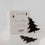 Wooden Pendant Fir black in a Set of 8 (VE = 8 pieces)