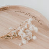 Tray Happy all around made of oak 36cm (PU = 3 pieces)