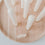 Round candle board made of oak 32cm (for stick candles) (PU = 3 pieces)