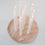 Round candle board made of oak 32cm (for stick candles) (PU = 3 pieces)