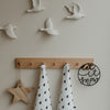 Wooden wreath Let It Snow (PU = 8 pieces)