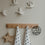 Wooden wreath Let It Snow (PU = 8 pieces)