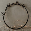 Wooden Wreath It's Cold Outside (PU = 8 pieces)