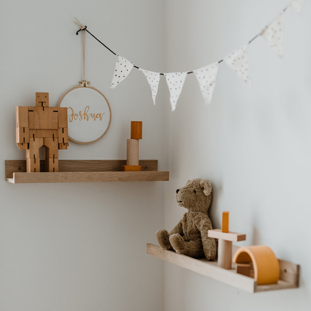 Shelf oak 48 cm (PU = 3 pieces)