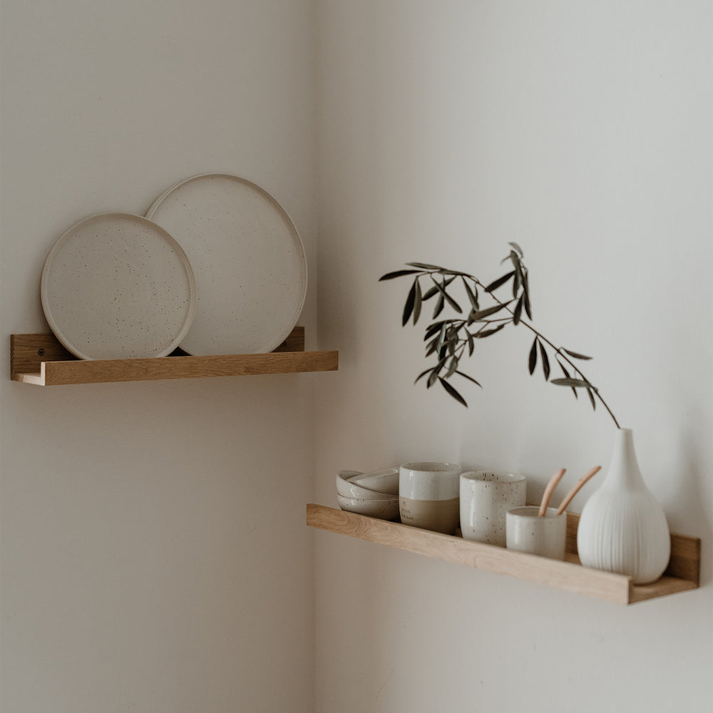 Shelf oak 48 cm (PU = 3 pieces)