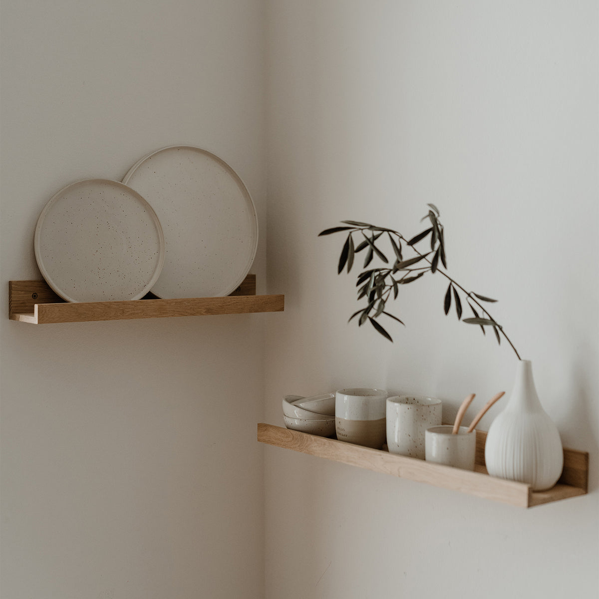 Shelf oak 48 cm (PU = 3 pieces)