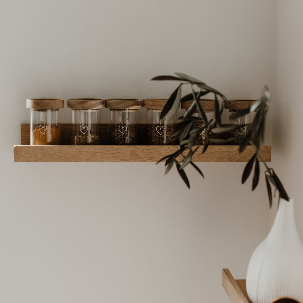 Shelf oak 48 cm (PU = 3 pieces)