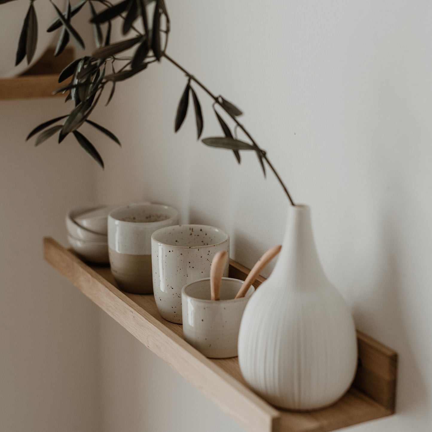 Étagère chêne 57 cm (UE = 3 Pièces)