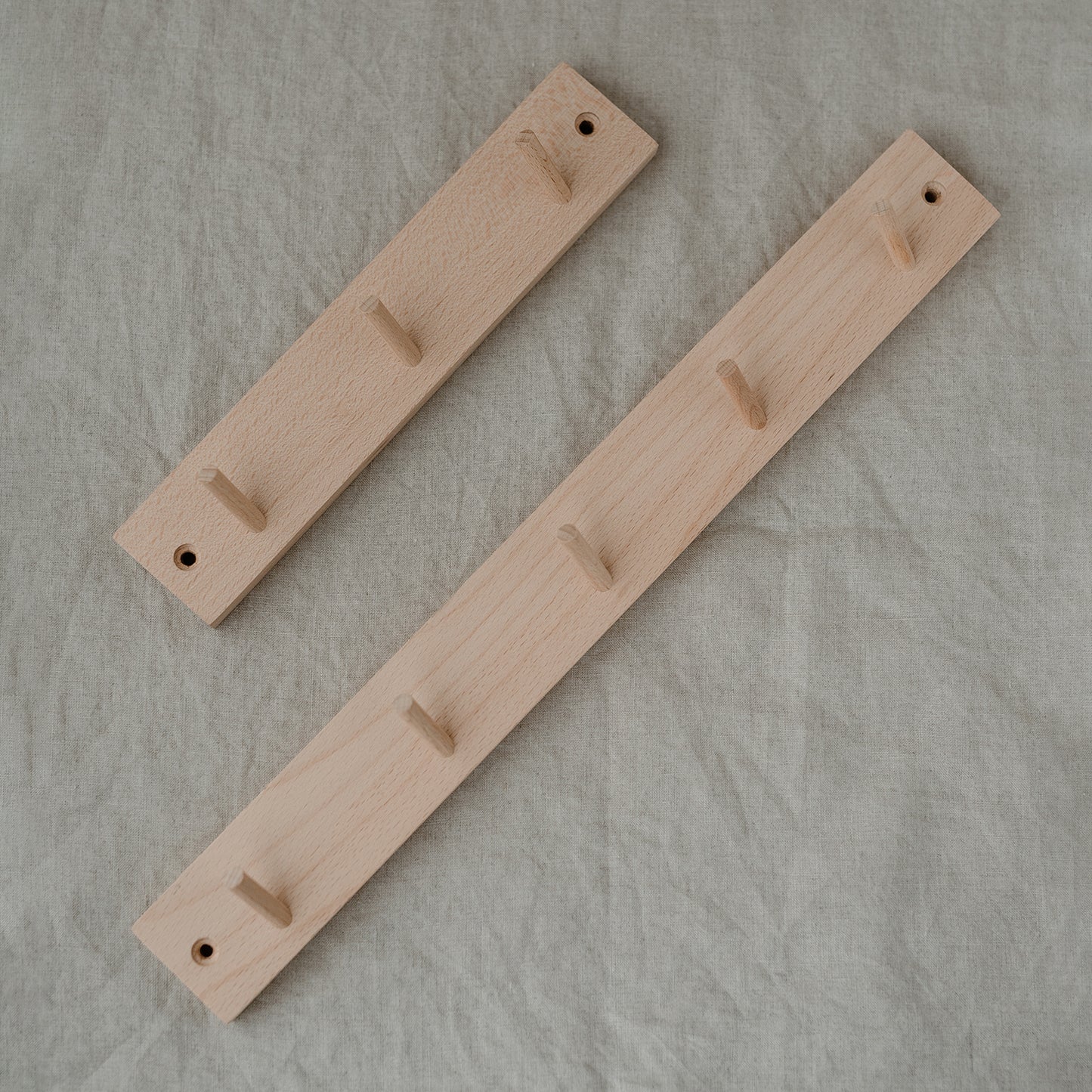 Barre à crochets avec porte-cartes 25 cm (UE = 3 Pièces)