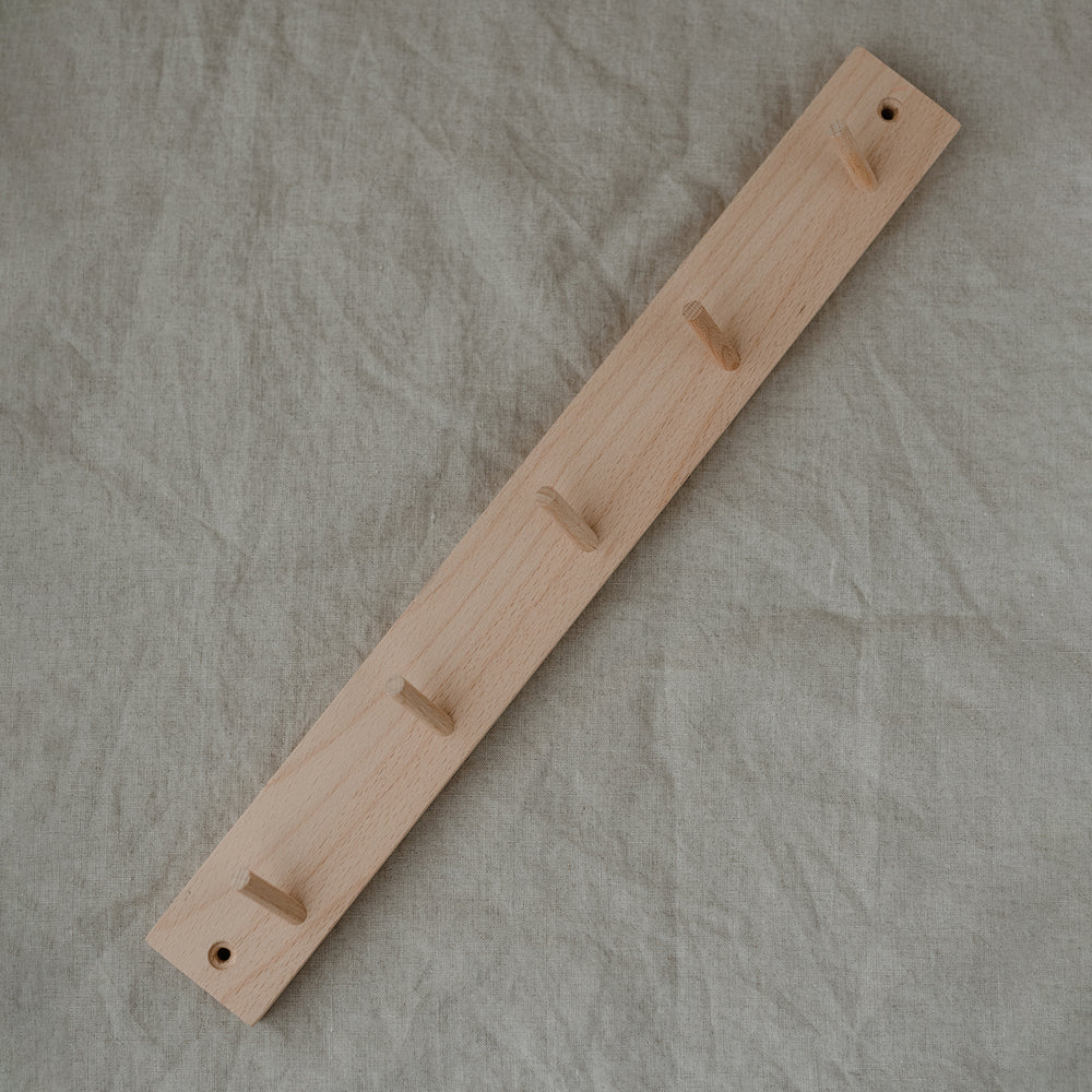 Hakenleiste mit Kartenhalter 42cm (VE = 3 Stk)