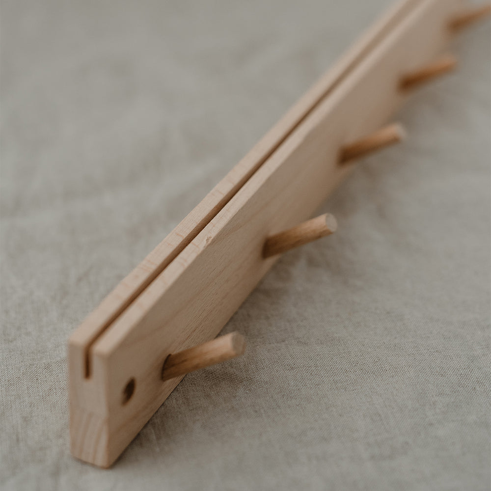 Hakenleiste mit Kartenhalter 42cm (VE = 3 Stk)