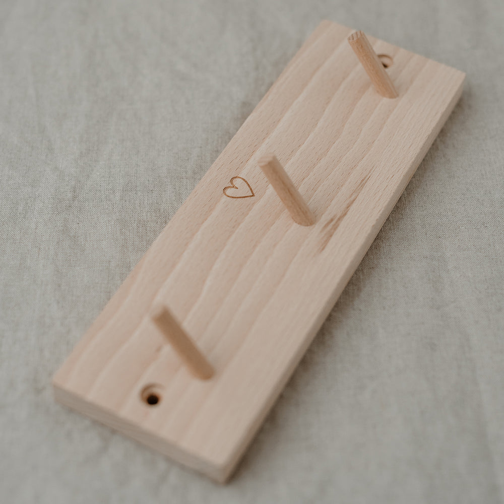 Hakenleiste Herz 23cm (VE = 3 Stk)