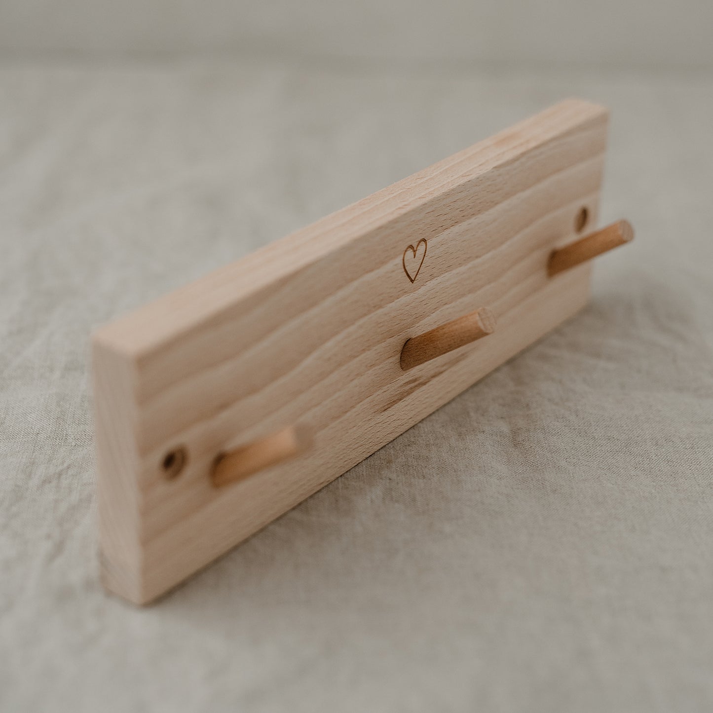 Hakenleiste Herz 23cm (VE = 3 Stk)