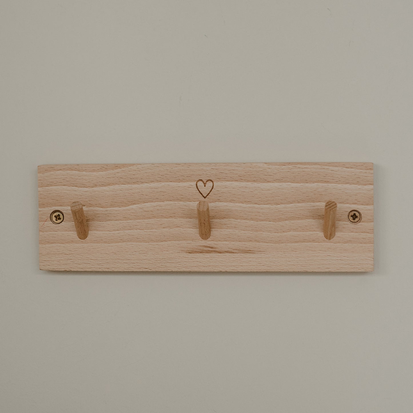 Hakenleiste Herz 23cm (VE = 3 Stk)
