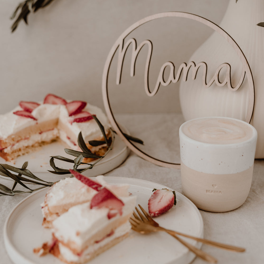 Wooden Wreath Mama (PU = 8 pieces)