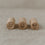 Crochets muraux animaux en lot de 3 (UE = 6 Ensembles)
