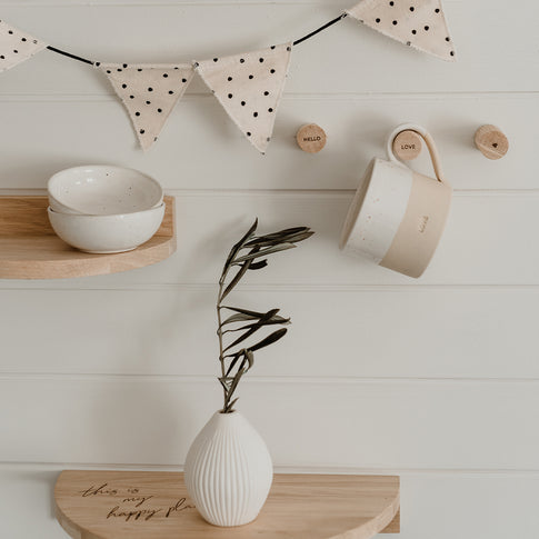 Wall hook Hello Love in a set of 3 (PU = 6 sets)