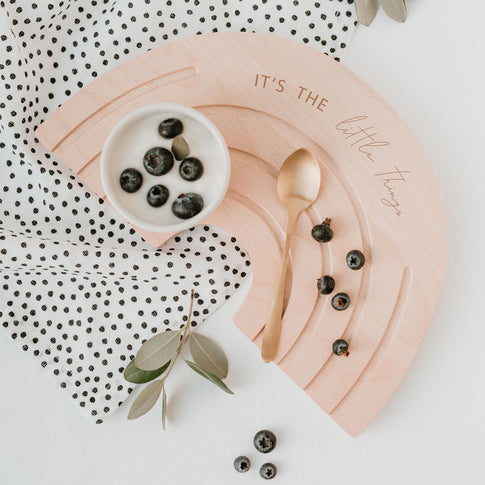 Rainbow Little Things breakfast board (PU = 5 pieces)