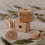 Wooden Magnet Set of 3 Smiley (PU = 6 sets)