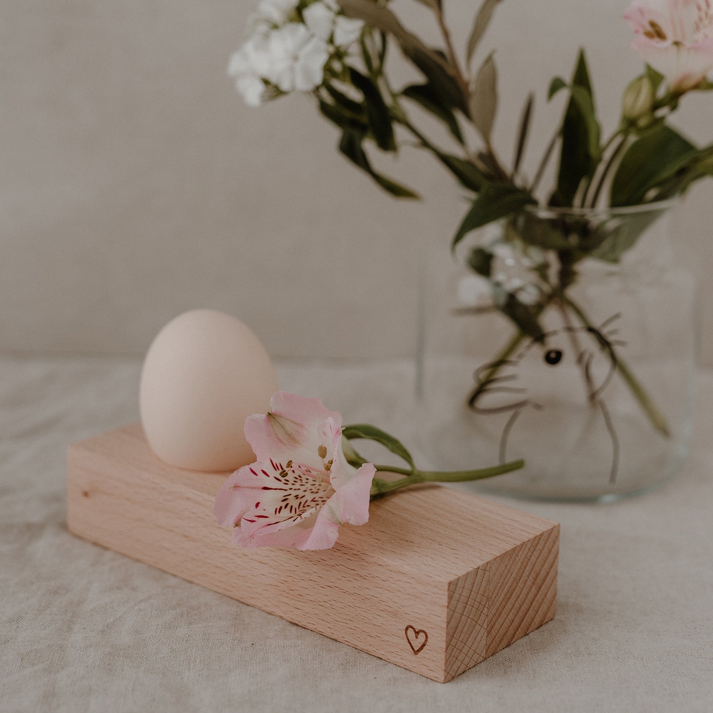 Coquetier coeur 15 x 5,5 cm (UE = 5 Pièces)