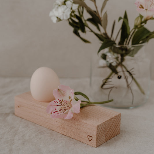 Coquetier coeur 15 x 5,5 cm (UE = 5 Pièces)