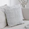 Housse de coussin Pois en lin (UE = 5 Pièces)