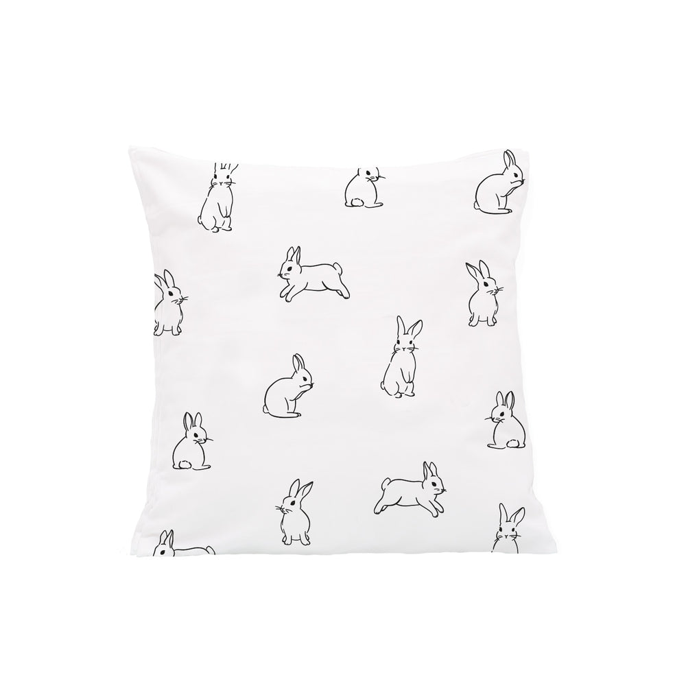 Linen cushion cover rabbit 40 x 40 cm (VE = 5 pieces)