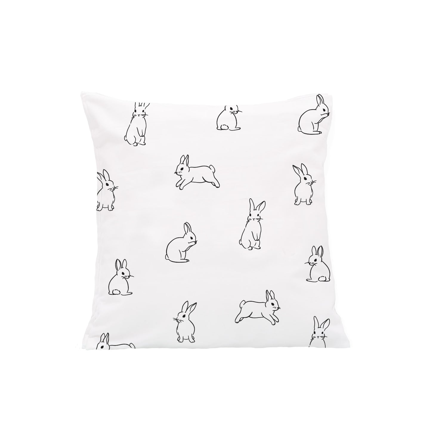 Linen cushion cover rabbit 40 x 40 cm (VE = 5 pieces)