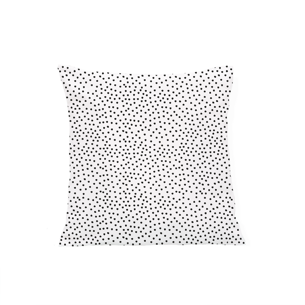 Housse de coussin Pois en lin (UE = 5 Pièces)