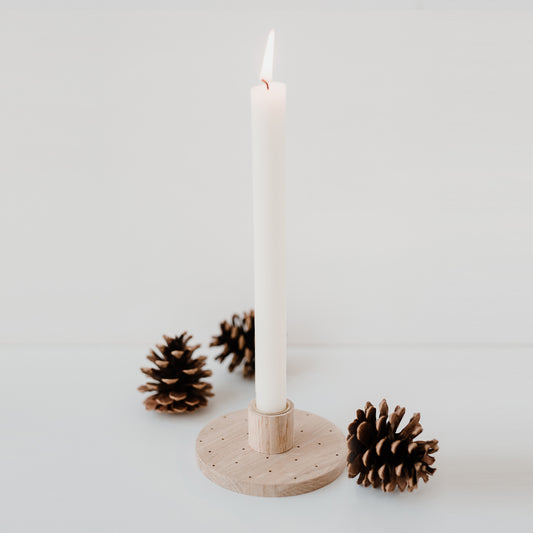 Kerzenständer 11 cm Punkte (VE = 6 Stk)