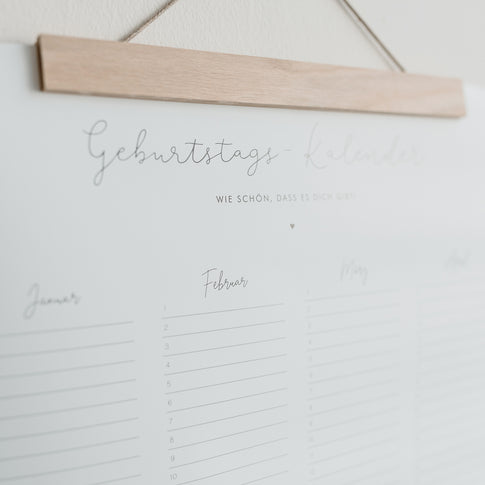 Geburtstagskalender (VE = 6 Stk)